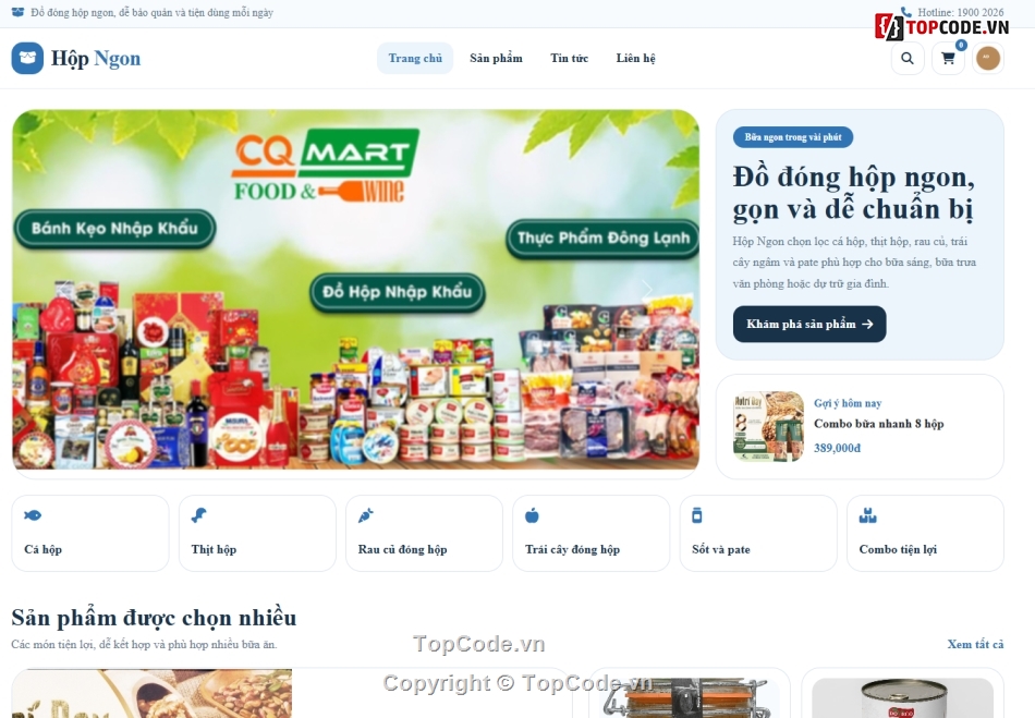 đồ án bán đồ hộp,bán đồ,bán